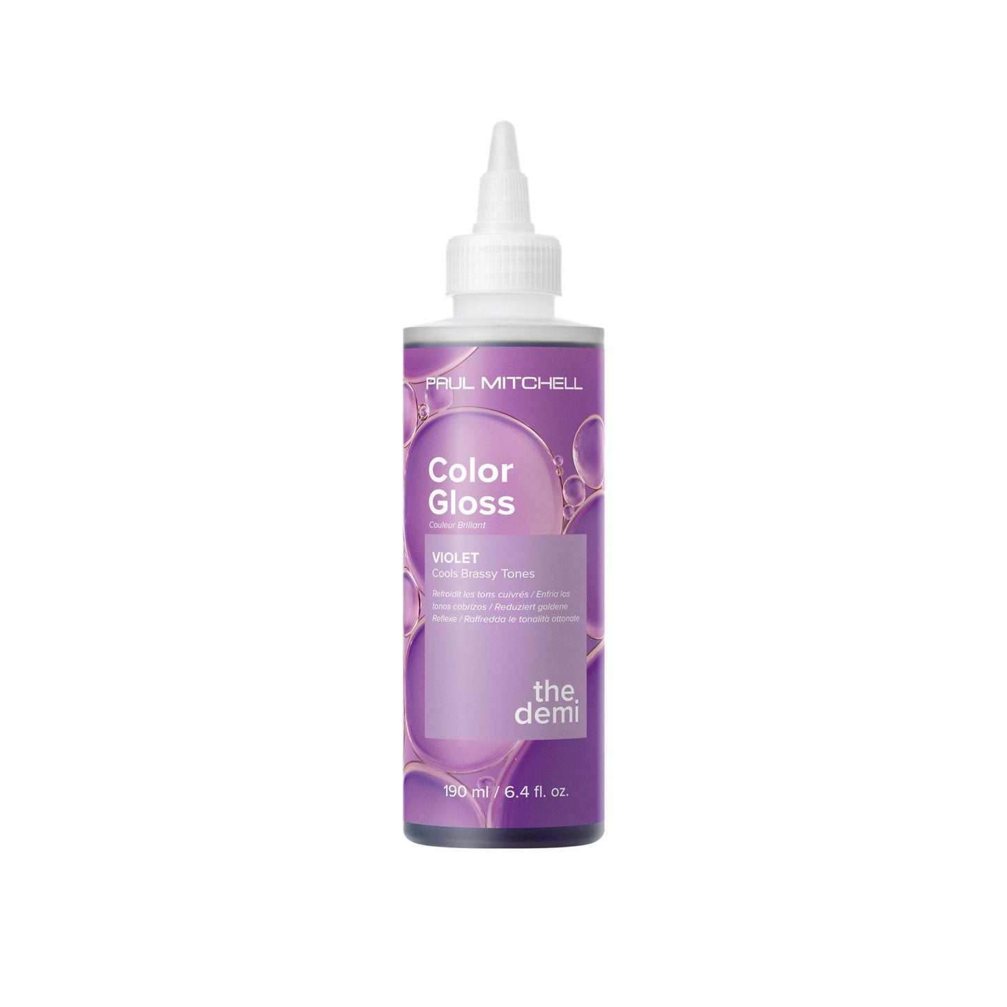 Paul Mitchell The Demi Color Gloss, Glosses in 3 Minutes, Violet, 6.4 Fl Oz