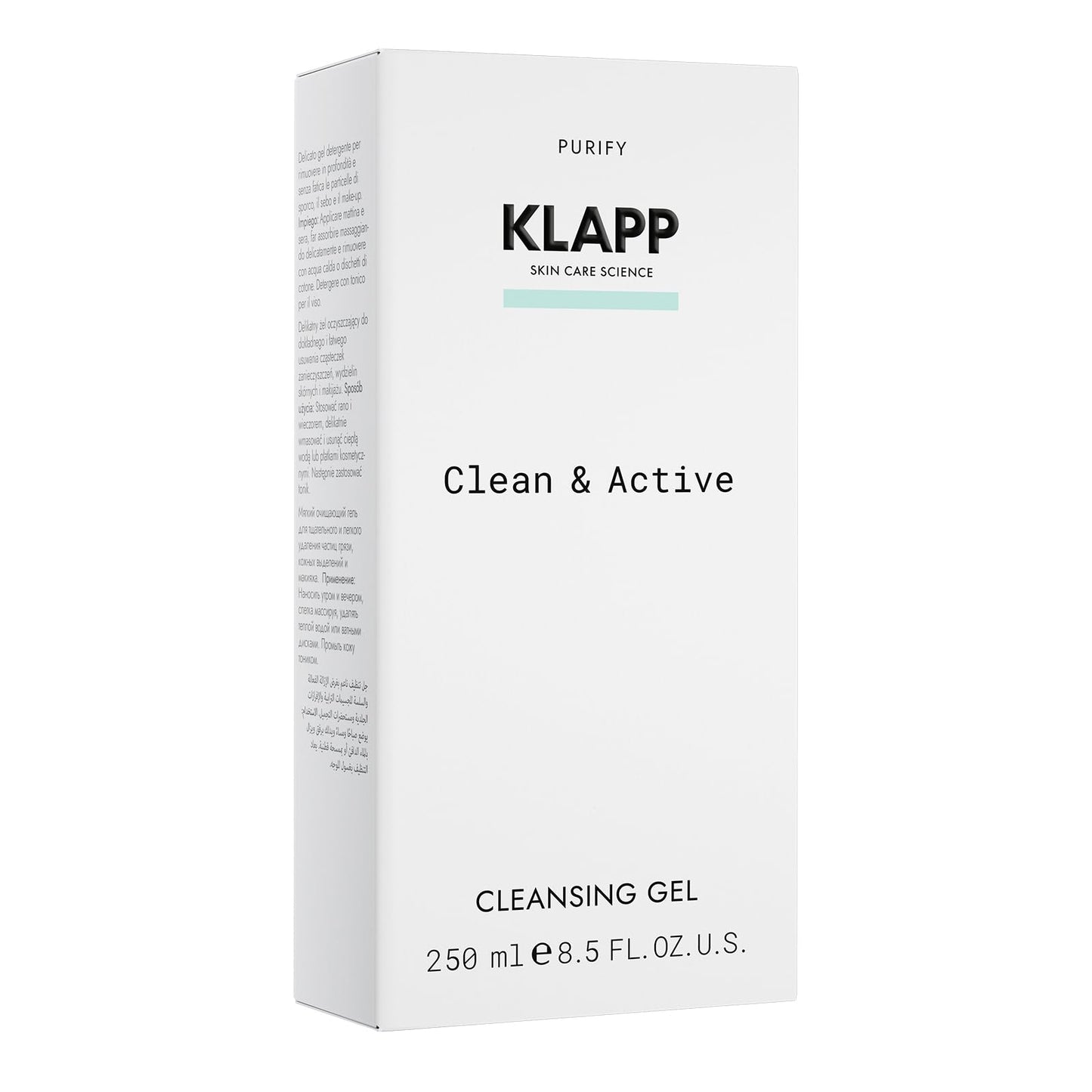 KLAPP CLEAN & ACTIVE CLEANSING GEL