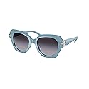Sunglasses in Blue - Grey Gradient by Tory Burch