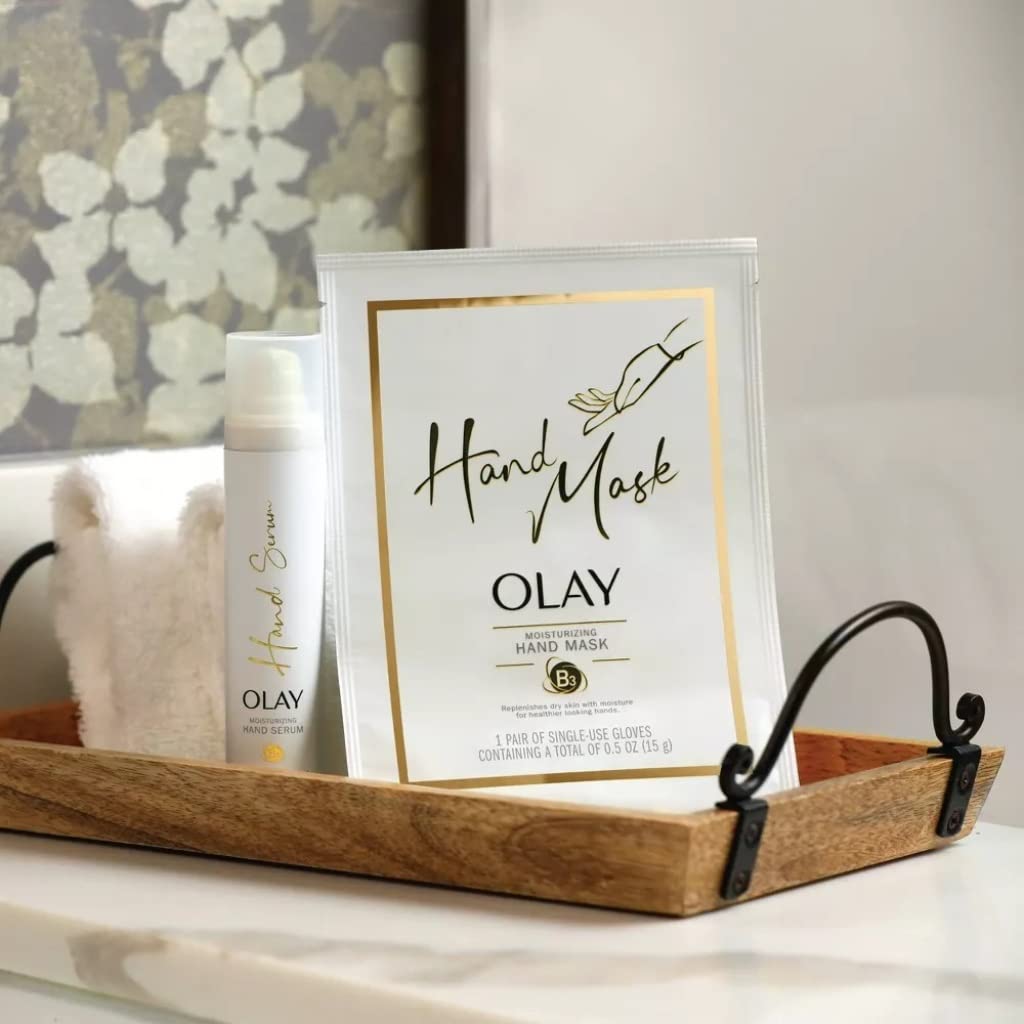 Olay Moisturizing Hand Mask Gloves (Pack of 4)