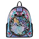 Loungefly Disney Princess Stained Glass: Sleeping Beauty Mini-Backpack, Amazon Exclusive