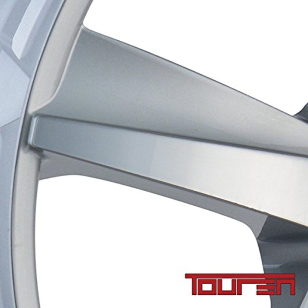 TR72 20x10, Bolt Pattern: 5x120/, Offset: 20, GLOSS SILVER/MACHINED FACE, set of 1