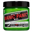 MANIC PANIC Classic Electric Lizard Semi Permanent Hair Color - Bright Neon Green Hair Dye for Women & Men That Lasts 4-6 Weeks - Vegan, Ammonia