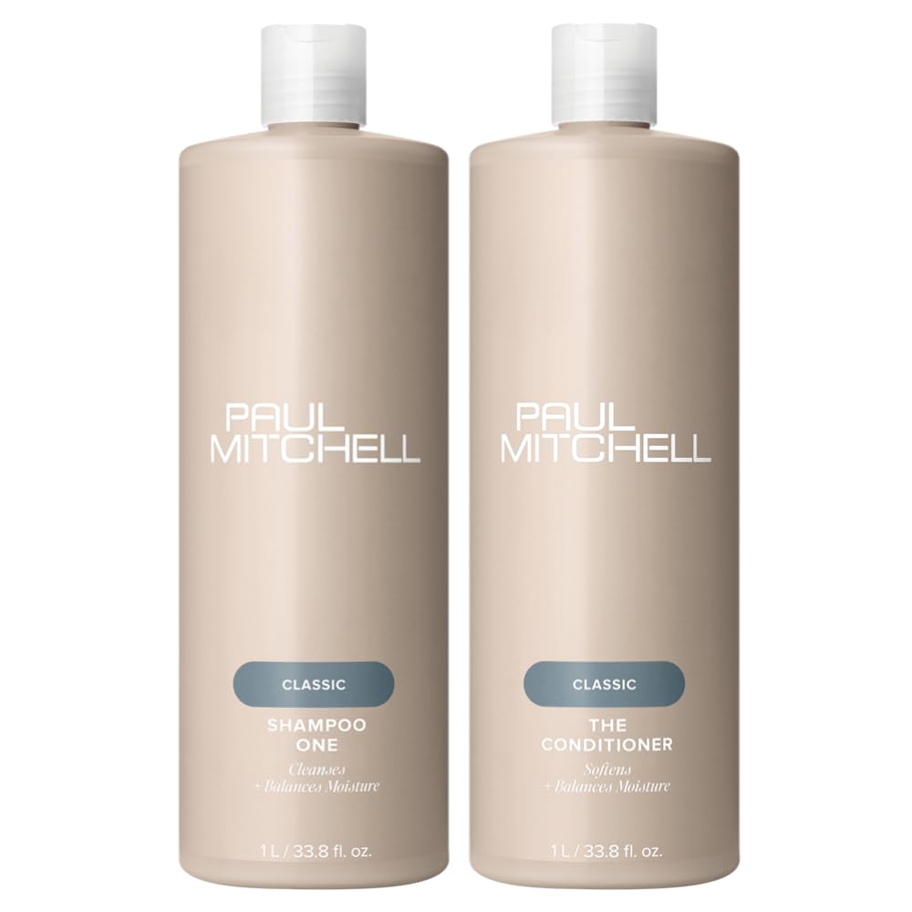 Paul Mitchell Cleanse and Detangle Classic Liter Duo Set