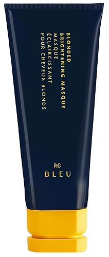 R+Co BLEU Blonded Brightening Masque - Repairs and Revives Dull, Yellowed Blondes, Hydrates, Neutralizes Yellow Undertones, Restores Shine, Adds