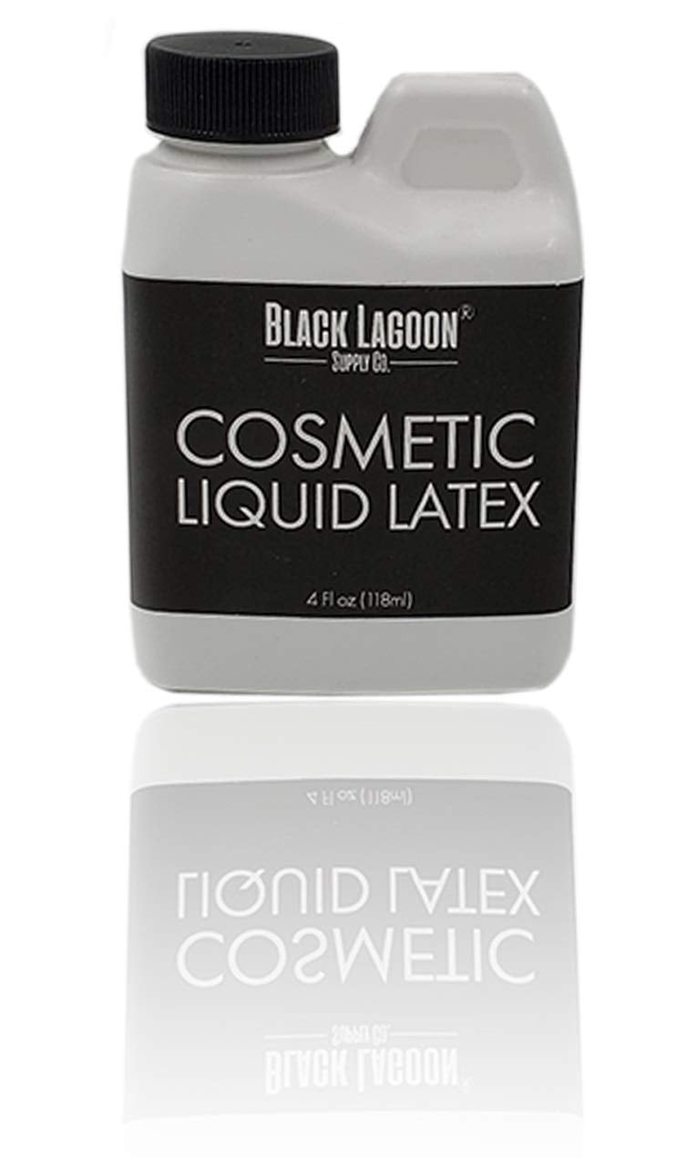 Cosmetic FX Liquid Latex 4.5 oz Jug - Developed for Sensitive Skin - Dries Clear! for Special Effects Makeup