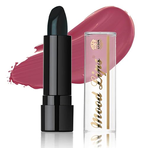 Mood Lips Color Changing Lipstick | Long Lasting Lip Stain Effect | 12 Hour Wear | Magic pH Tint | Aloe Vera Hydrating & Moisturizing | Made in USA |