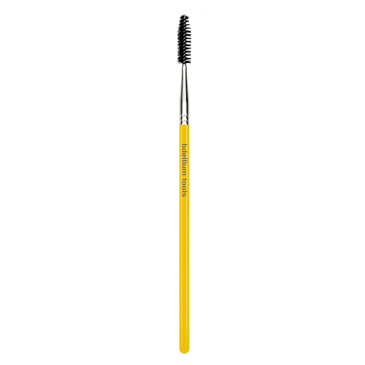 Bdellium Tools Professional Makeup Brush - Studio Series 733 Lash - With Soft Synthetic Fibers, For Applying Mascara (Yellow, 1pc)