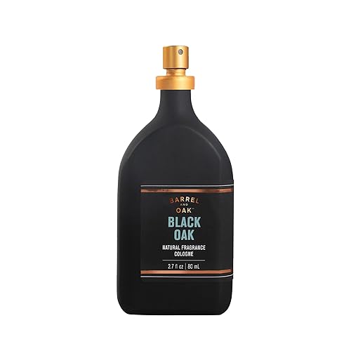 Barrel & Oak Cologne for Men, Essential Oil-Based Men's Fragrances, Long-Lasting Men's Cologne for Day & Night, Paraben & SLS-Free, Gifts for Men