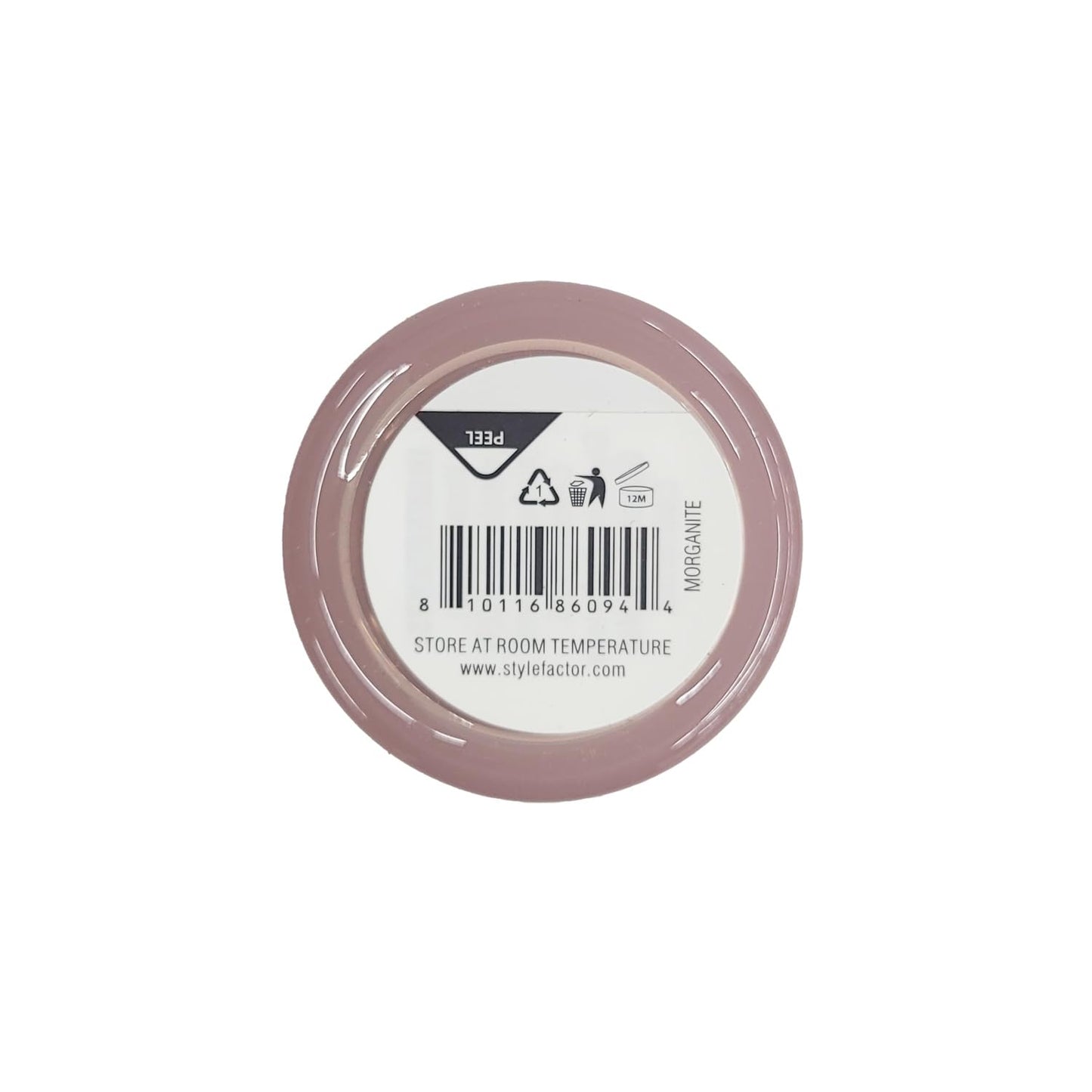 Style Factor Edge Booster Extra Strength and Moisture Rich Pomade 0.85oz Mini Travel Size (0.85oz, Pack of 1, Morganite)