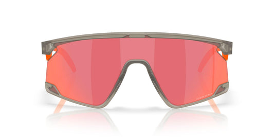 Oakley OO9280 BXTR Rectangular Sunglasses, Matte Grey Ink/Prizm Trail Torch, 39 mm