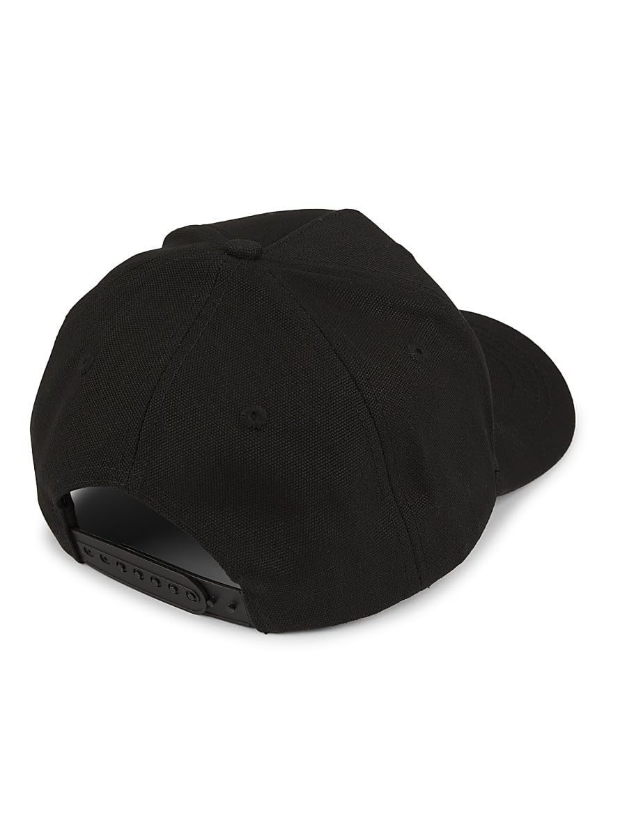 Palm Angels, Logo Cotton Baseball Cap, Black