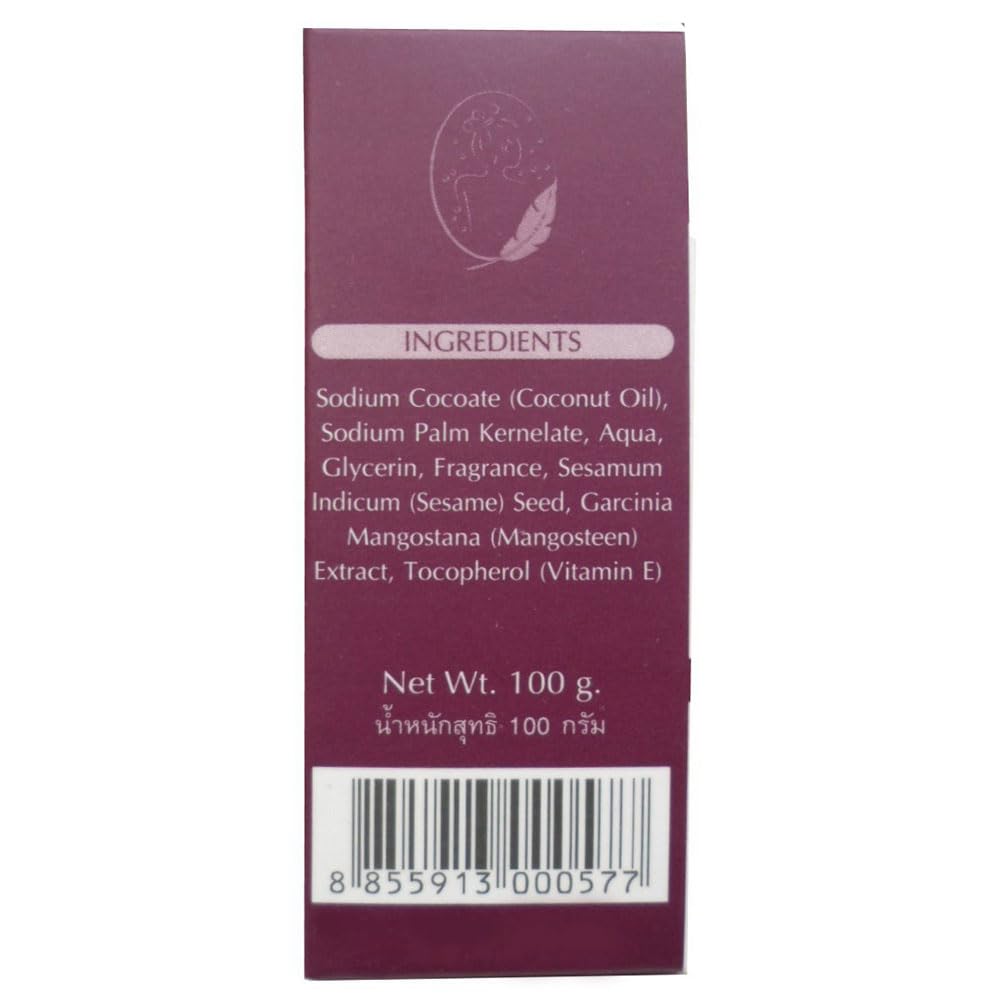 New Maithong Mangosteen New Herbal Soap Bar Protect Acne 100g Beauty & Personal Care Maithong