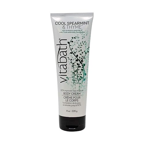 Vitabath Body Cream, Cool Spearmint & Thyme, 8 Fluid Ounce