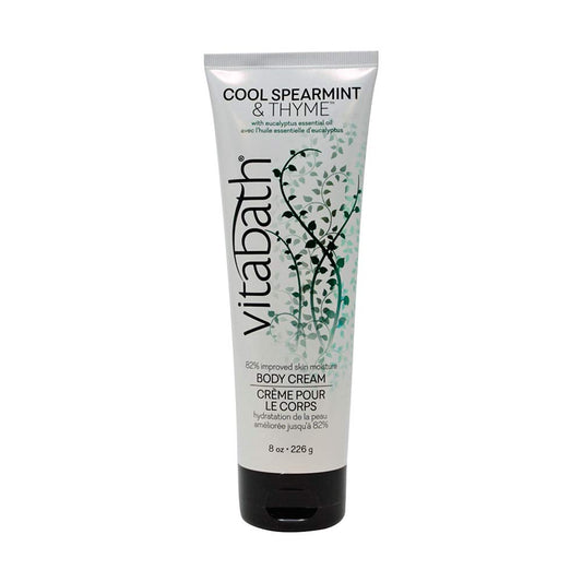 Vitabath Body Cream, Cool Spearmint & Thyme, 8 Fluid Ounce