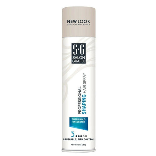 Salon Grafix Unscented Shaping Hair Spray, 10oz each (9) Beauty & Personal Care Salon Grafix
