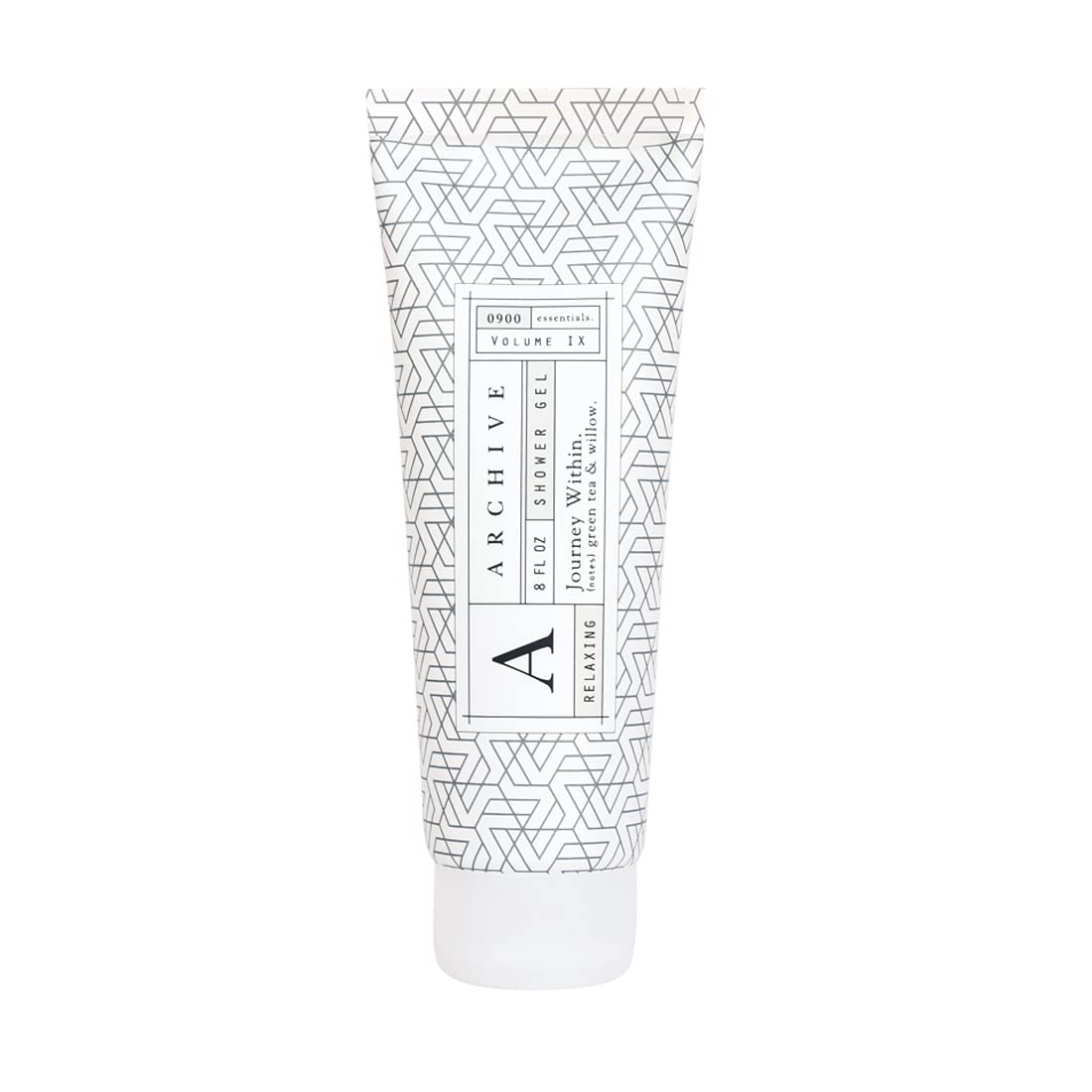 Archive Journey Within Shower Gel Natural Moisturizing Body Wash for Men & Women Lightly Scented 8 Fl oz