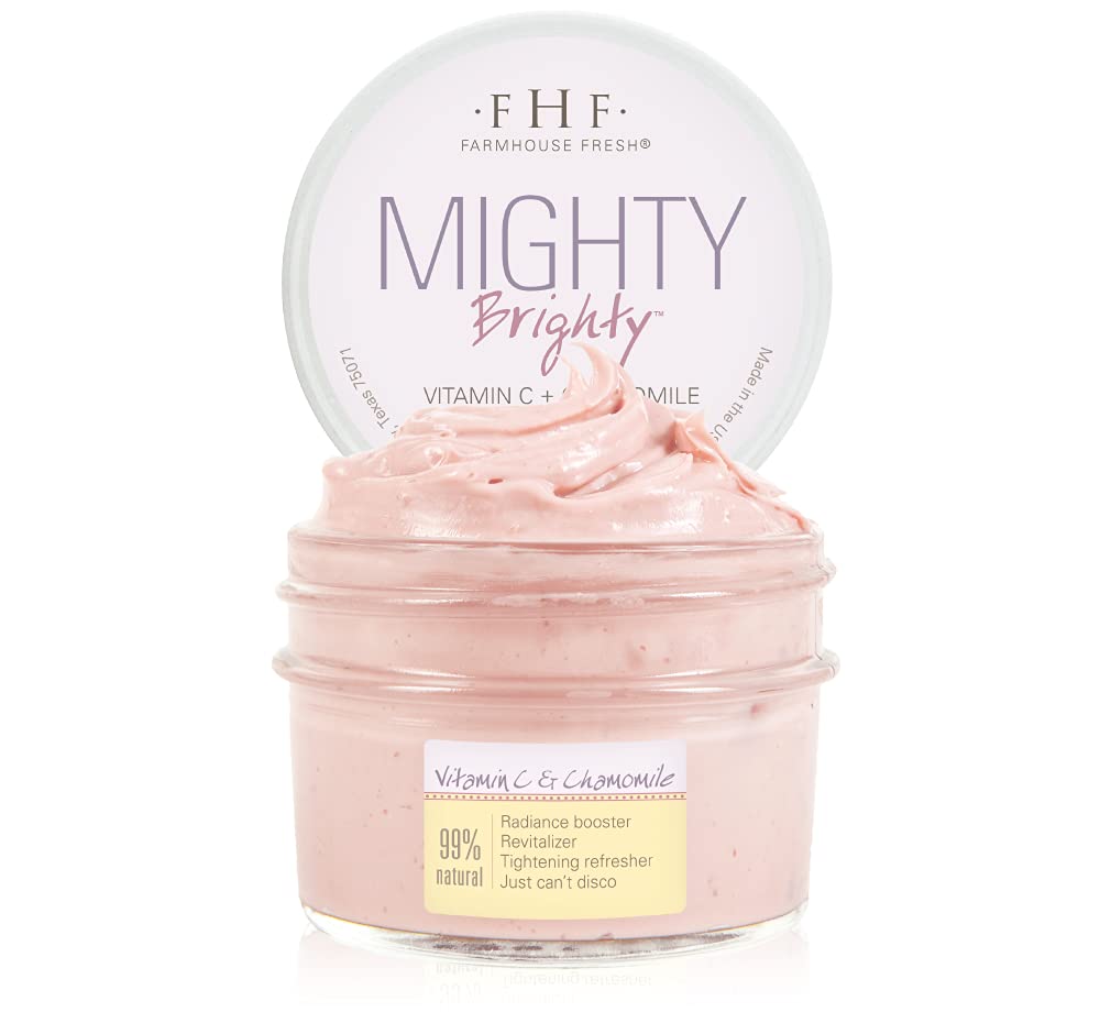 FarmHouse Fresh Mighty Brightyâ„¢ Vitamin C + Chamomile Brightening Mask, 3.2 oz.