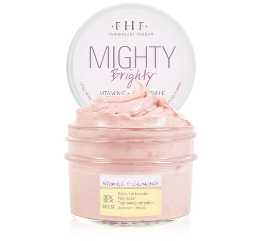 FarmHouse Fresh Mighty Brightyâ„¢ Vitamin C + Chamomile Brightening Mask, 3.2 oz. Beauty & Personal Care FarmHouse Fresh