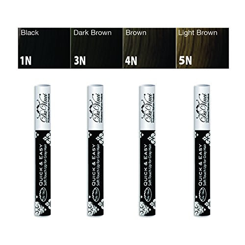 Da Vinci Daily Quick & Easy soft touch up for Gray Hair (3N Dark Brown)