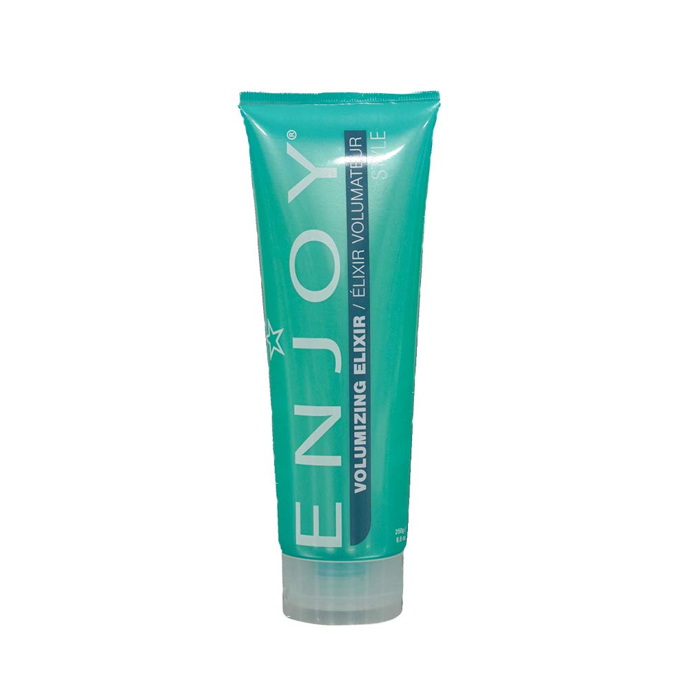 Enjoy Volumizing Elixir, Lightweight Root Lifting Styler for Fine Hair, Adds Body, Density & Long?Lasting Hold, Water?Based Texturizer, Humidity