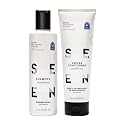 SEEN Shampoo & Deeper Conditioner Bundle, Fragrance Free - Non-Comedogenic Hair Care Set, Dermatologist-Developed, Safe for Sensitive, Eczema