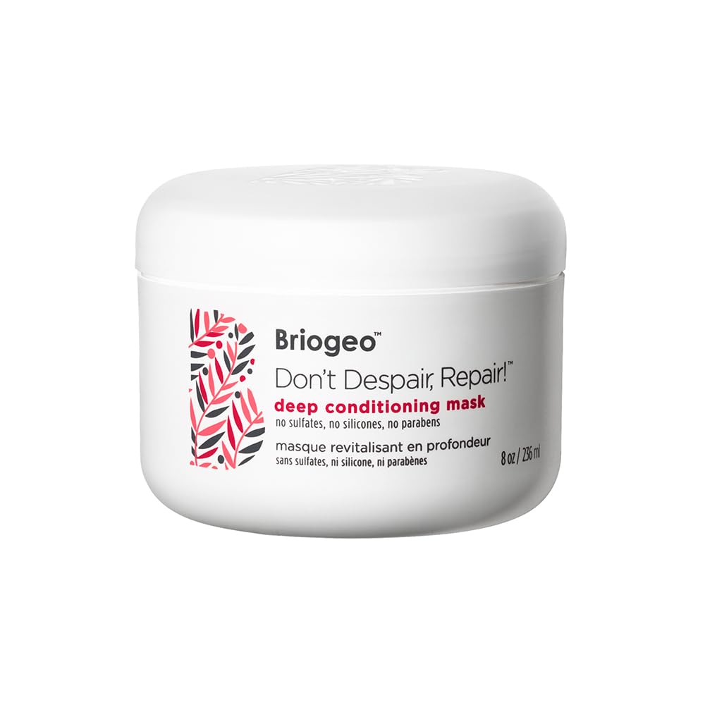 Briogeo Don't Despair, Repair! Deep Conditioning Mask | Protein + Moisture Balance Conditioner for Dry, Damaged, Color-Treated Strands | Vegan Beauty and Personal Care Briogeo Default Title