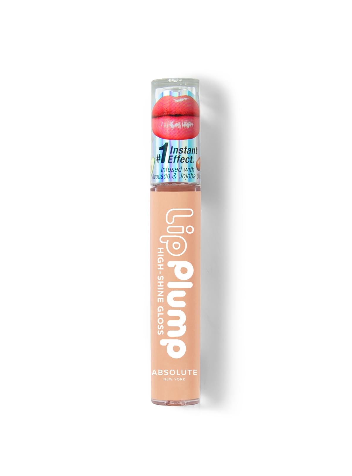 Absolute New York Lip Plump High-Shine Gloss MLPG04 Nude
