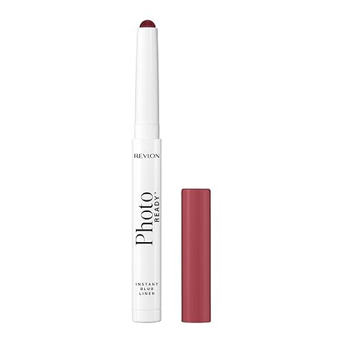 REVLON PhotoReady Blur Liner, Soft Matte Lip Makeup to Overline for Instant Natural, Fuller-Looking Lips, 006 Vapor, 0.05 oz