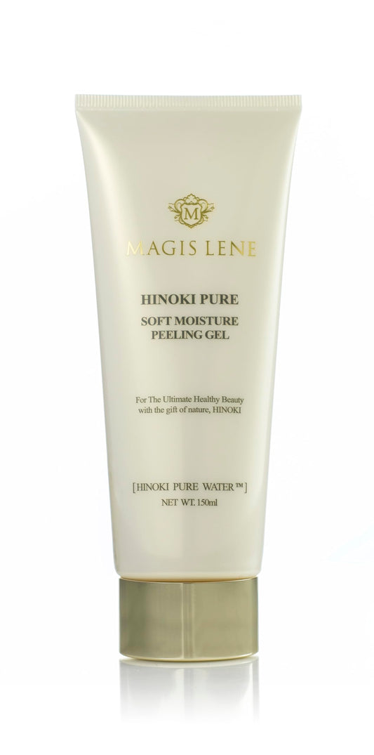 [Magis Lene] Hinoki Pure Soft Moisture Peeling Gel 5.07 fl oz (150ml) | Remove Dead Skin Cells, Smooth Skin Texture