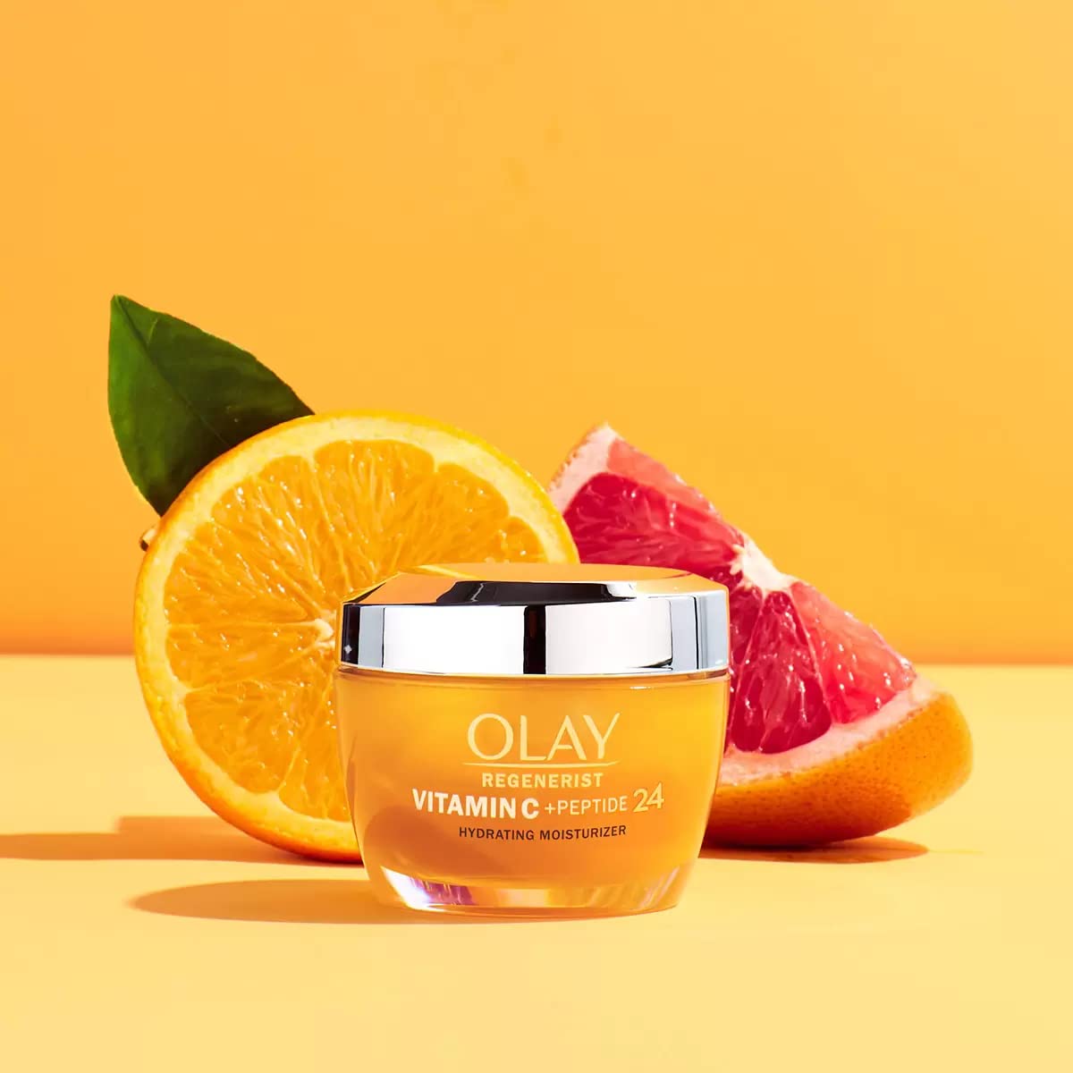 Olay Regenerist Vitamin C + Peptide 24 Face Moisturizer, 1.7 Ounce (2 Count)