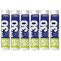 Eco Lips Classic Sport SPF 30 Broad Spectrum Sunscreen Lip Balm - 6-Pack (Classic Vanilla) | Organic Moisturizing Lip Protection | Made in USA