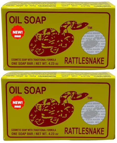 Jabon de aceite de vibora de cascabel (140g) jabon para la cara y todo el cuerpo- Ayuda a eliminar el acne y paño/Rattlesnake soap (4.93 (2) Beauty & Personal Care JABON DE ACEITE VIBORA DE CASCABEL