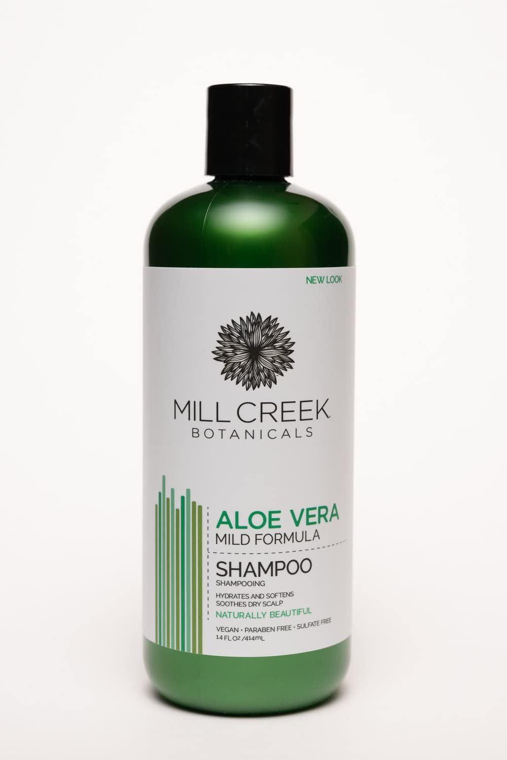 Mill Creek Botanicals Aloe Vera Shampoo 14 Fl Oz (Pack of 2)