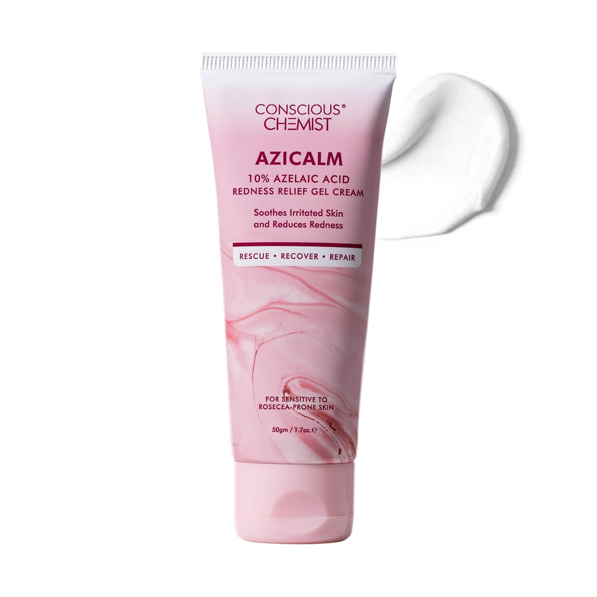 Conscious Chemist® 10% Azelaic Acid Cream 50g | Face Moisturizer for Acne-Prone Skin, Redness Relief & Irritation | For Men & Women | All Skin Types |