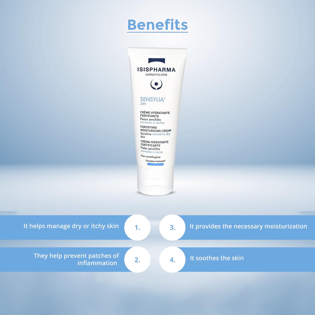 Isis Pharma Isis Pharma Sensylia 24 Hours Cream For Dehydrated Damaged Skin 40Ml