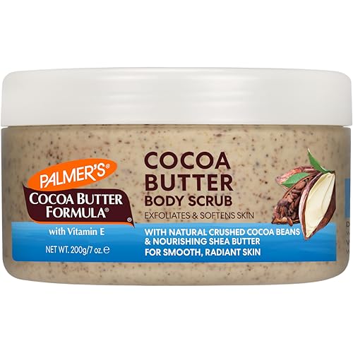 Palmer's Cocoa Butter Formula Exfoliating Body Scrub for Smooth Skin, Skin Exfoliator for Women and Men, 7.05 oz Beauty & Personal Care Palmer's