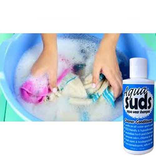 JAWS Just Add Water Solutions: Aqua Suds, Aqua Wear Cleaner & Conditioner, 4 oz. (pack of 1)