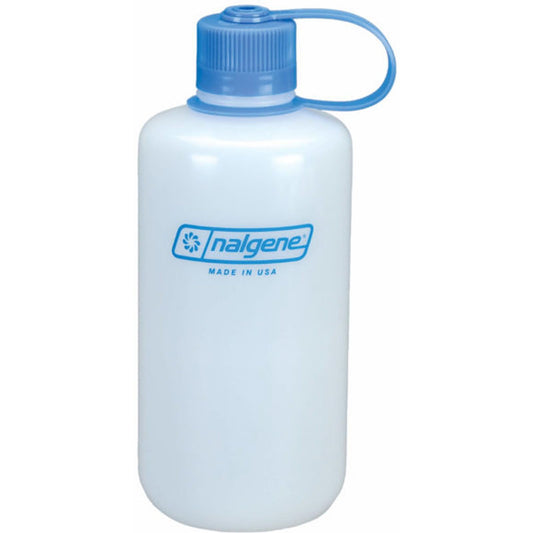 Nalgene HDPE Narrow Mouth BPA-Free Water Bottle, 32 oz , White