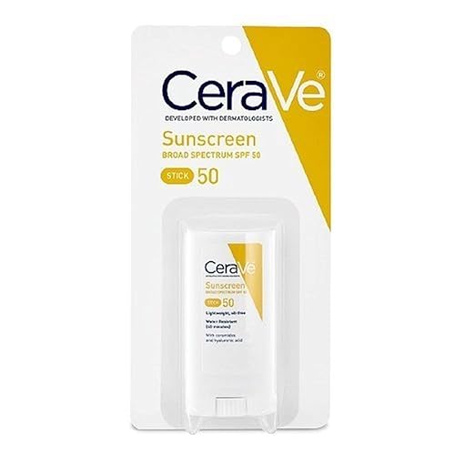 CeraVe Suncare Sunscreen Stick SPF50 0.45 oz (Pack of 4)