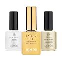 APRÉS Gel-X® Professional Nail Extension Bundle - Gold Bottle Extend Gel, pH Bonder, Non-Acidic Primer, 15 ml Set Beauty & Personal Care APRÉS