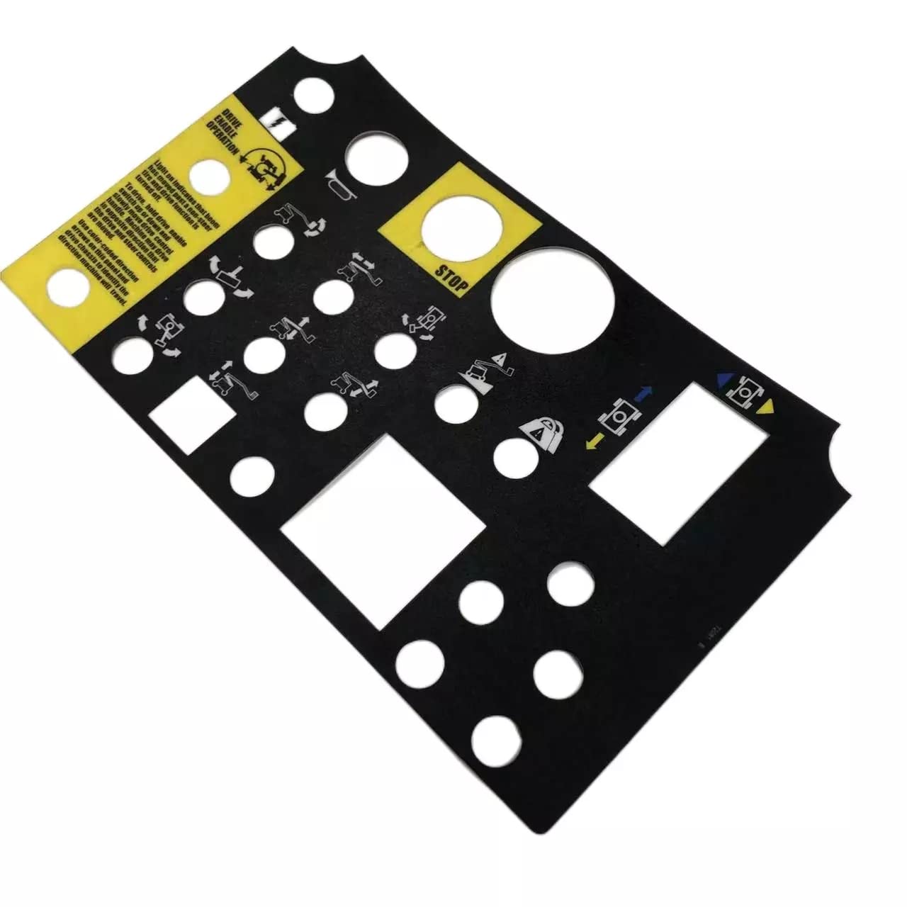 HNARL Platform Control Panel Decal 72081GT 72081 for Genie Boom Lift Z-34/22N Z-34/22 DC Z-34/22 Bi-Energy Z-30/20N