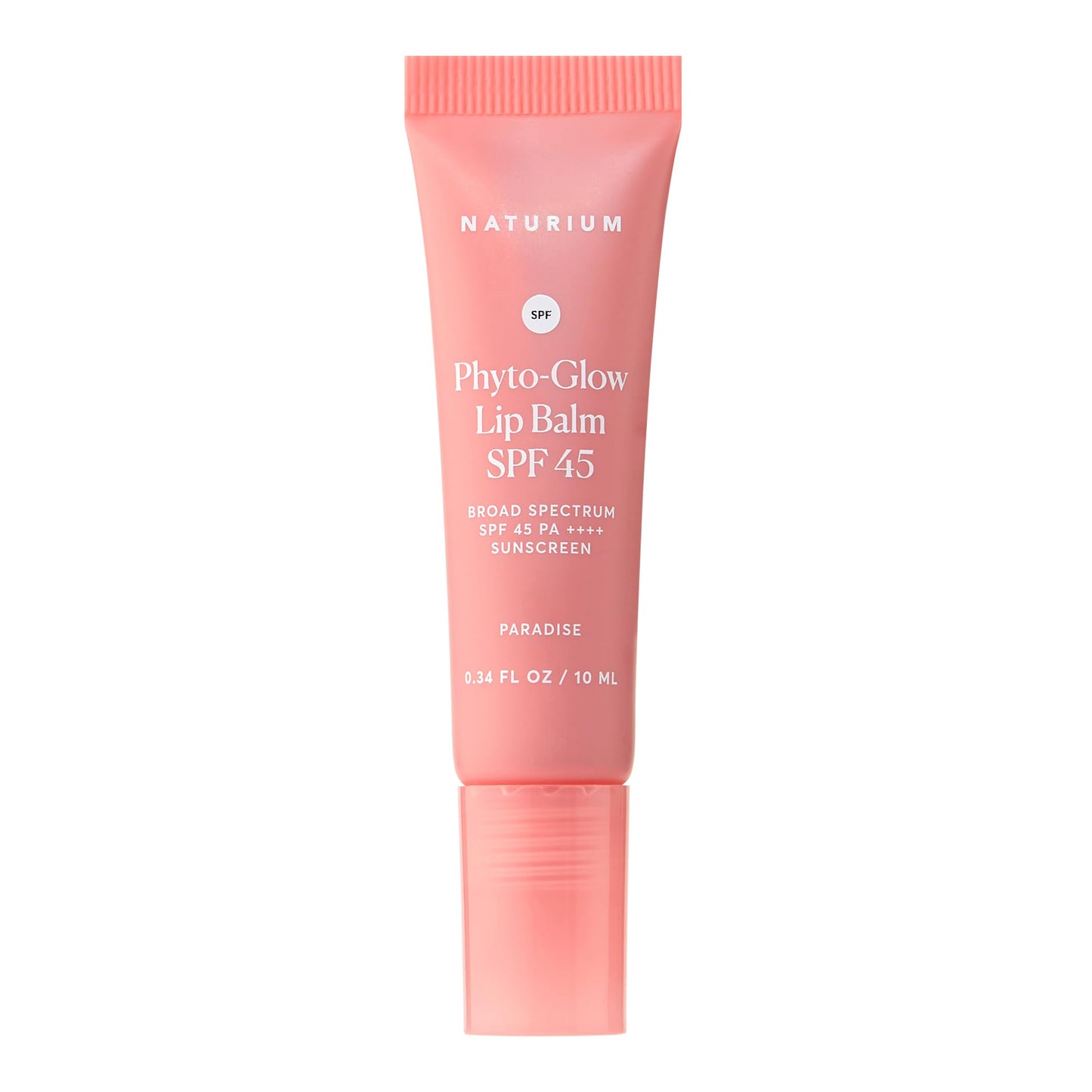 Naturium Phyto-Glow Lip Balm SPF 45 | Tinted Gloss with Broad Spectrum Sunscreen | 0.34 FL OZ / 10 mL, Paradise Beauty and Personal Care Naturium Default Title