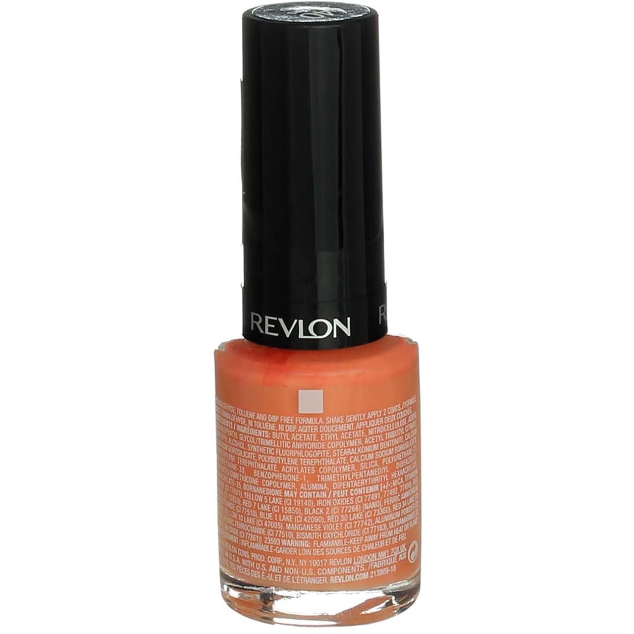 Revlon ColorStay Gel Envy Longwear Nail Polish, with Built-in Base Coat & Glossy Shine Finish, in Red/Coral, 640 Jokers Wild, 0.4 oz