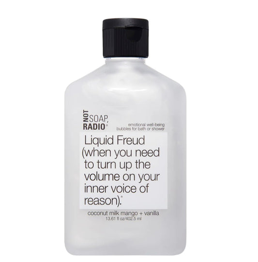 Not Soap, Radio Liquid Freud | Coconut Milk Mango Vanilla with St. John's Wort | Bath Shower Gel Beauty & Personal Care Not Soap, Radio