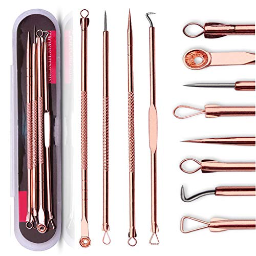 ZTRHYOO Blackhead Remover Pimple Comedone Extractor Tool Best Acne Removal Kit - Treatment for Blemish, Whitehead Popping, Zit Removing for Risk Free Beauty and Personal Care ZTRHYOO Default Title