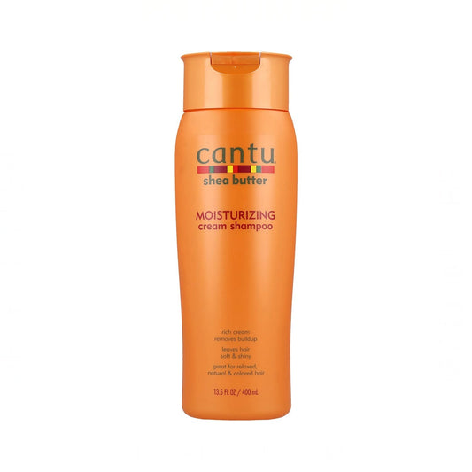 Cantu Moisturizing Cream Shampoo with Shea Butter, 13.5 fl oz