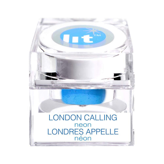 Lit Cosmetics Vegan UV Glitter Pigment, London Calling, 4g Beauty & Personal Care Lit Cosmetics