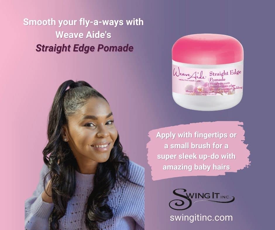 Swing It Inc Weave Aide Straight Edge Pomade, 2 Oz