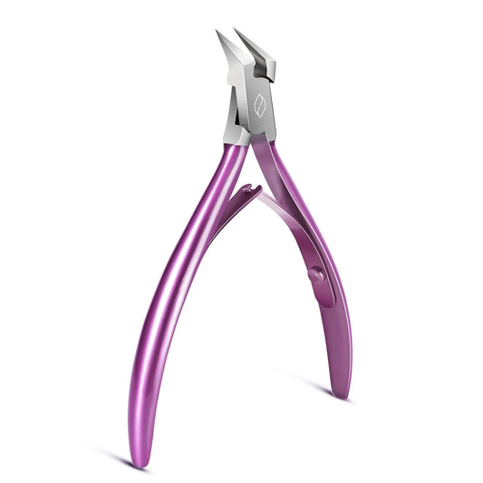FERYES Toenail Clipper Straight Blade for Ingrown and Thick Nails - Stainless Steel and Sharp Pointed Tip Ingrown Nail Clipper - Wide Jaw Toe Nail Beauty and Personal Care FERYES Default Title